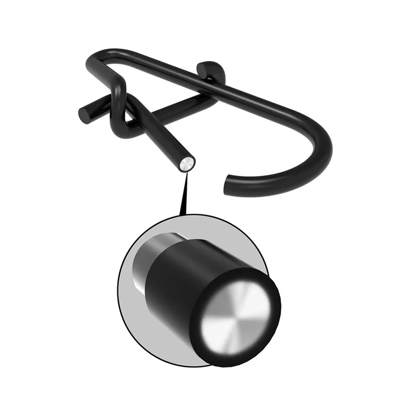 GUIDEPOST 20 unids/pack aleación de alta resistencia Pesca enganchado a presión diamante/forma de calabaza señuelo accesorios conector Snap Pesca - imagen 5