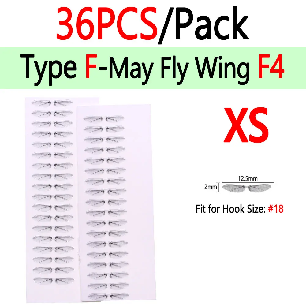 36pcs Type F4 XS