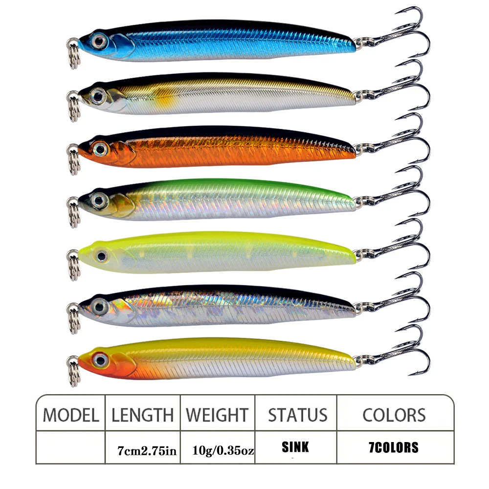 Señuelo lápiz hundible Thrill Stick shad minnow para lucio - imagen 4