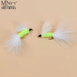 5 uds moscas de pesca con mosca moscas de Bugger lanoso atadas a mano para pesca con mosca de trucha, lubina, ninfas húmedas, moscas serpentinas, Señuelos de Pesca con mosca