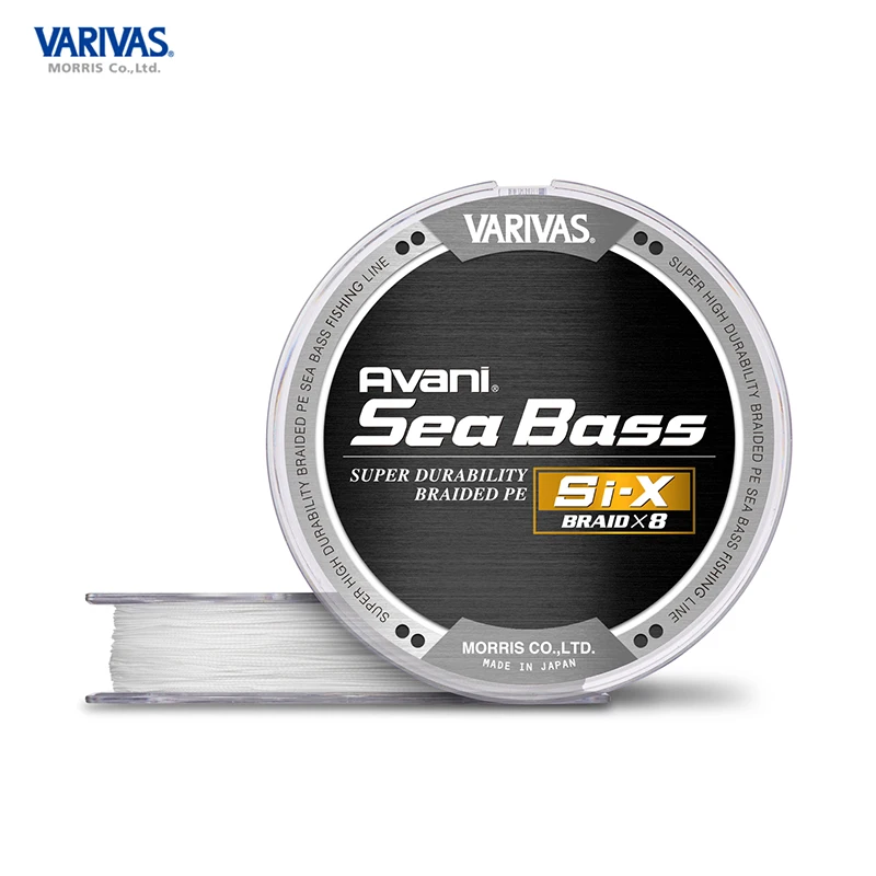 2023 nuevo Varivas Japón original línea PE de alta calidad 8 hebras trenzadas PE color blanco para palabra de lubina línea trenzada superior 150m - imagen 2
