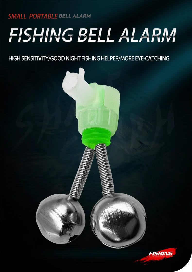 Experiencia a la pesca nocturna mejorada con nuestra alarma portátil diseñada para una mejor captura llamativa y alta sensibilidad