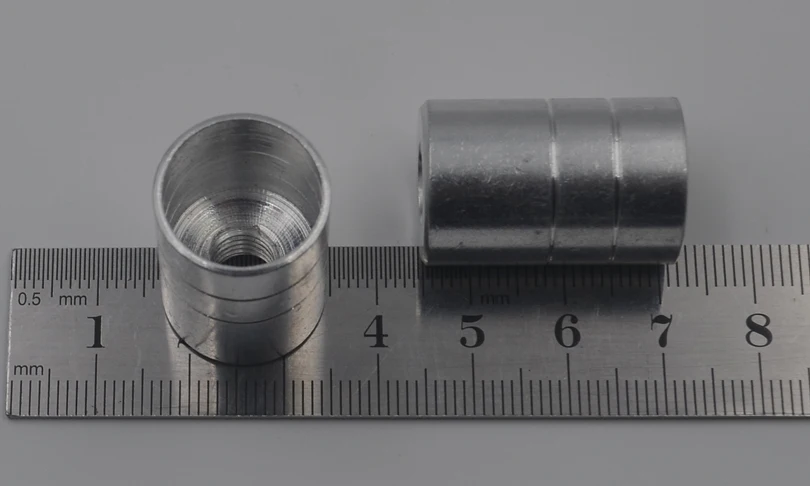 MNFT caña de pescar convertida en cabeza de red de inmersión, adaptador de tornillo M8, juntas de conector, aparejos de pesca de 16MM de diámetro interior, 2 uds. - imagen 5