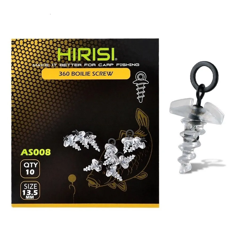 Herramientas de pesca, cebos flotantes duraderos giratorios con anillos, accesorios de pesca de carpa, cuentas de tope, aparejo para el cabello, gancho, configuración de aparejo de enlace, 10 Uds. - imagen 5