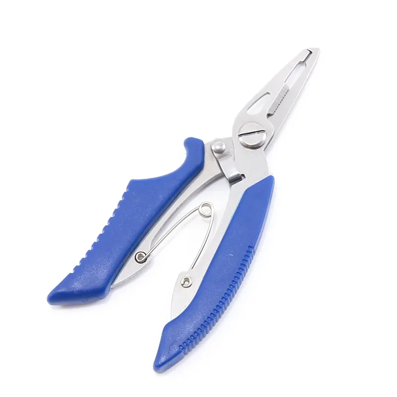 Herramienta multifunción, Mini alicates de pesca con cortador de línea, tijeras, cortador de línea de cebo, removedores de anzuelos, tijeras de acero inoxidable - imagen 5