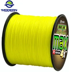hilo trenzado pesca, hilo de pesca, trenzado pesca, pesca accesorios mar, SERIE MODERNA MAX Línea de pesca de carpa trenzada de 300M, cuerda de pesca de PE multifilamento japonés súper fuerte,4 hebras, cables trenzados