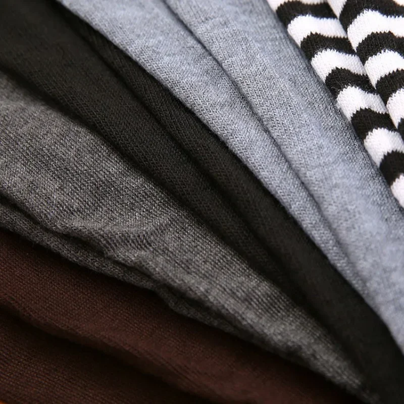 Calentadores de brazo de muñeca para hombres y mujeres, guantes largos sin dedos de punto, manopla suave de manga de brazo, mitones de codo para correr, invierno y otoño - imagen 5