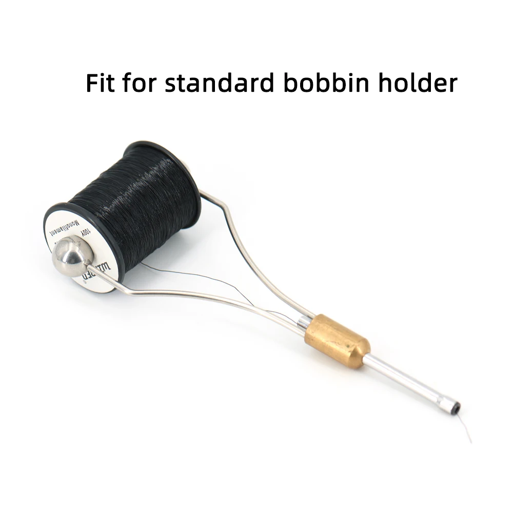 Wifreo translúcido claro y negro, monofilamento de pesca con mosca de 0,006 pulgadas, Material de costilla de hilo para Caddis Midge Pupa Mayfly Ninfas - imagen 4