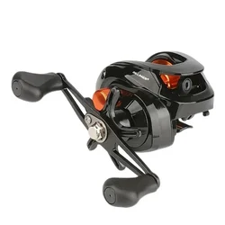 Carrete de pesca Baitcasting con sistema de freno magnético, relación de engranaje 6,3: 1, carrete de Metal, carrete Baitcaster de arrastre máximo de 8KG
