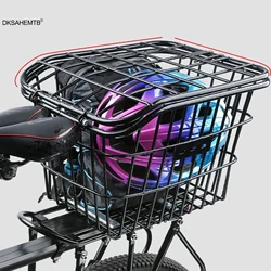 Organizador canasta trasera bicicleta todoterreno para ciclismo