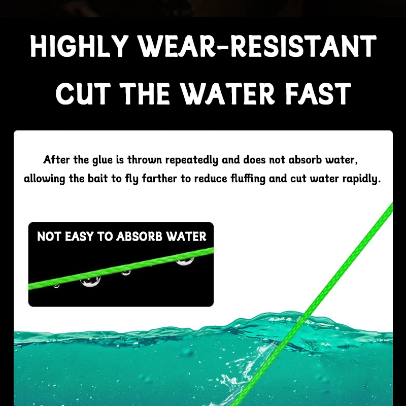 Nuevo YGK-X8 línea de pesca mejorada 100M/150M/200M X8 hebras trenzadas Japón líneas de pesca multifilamento PE línea para peces carpa Super - imagen 5