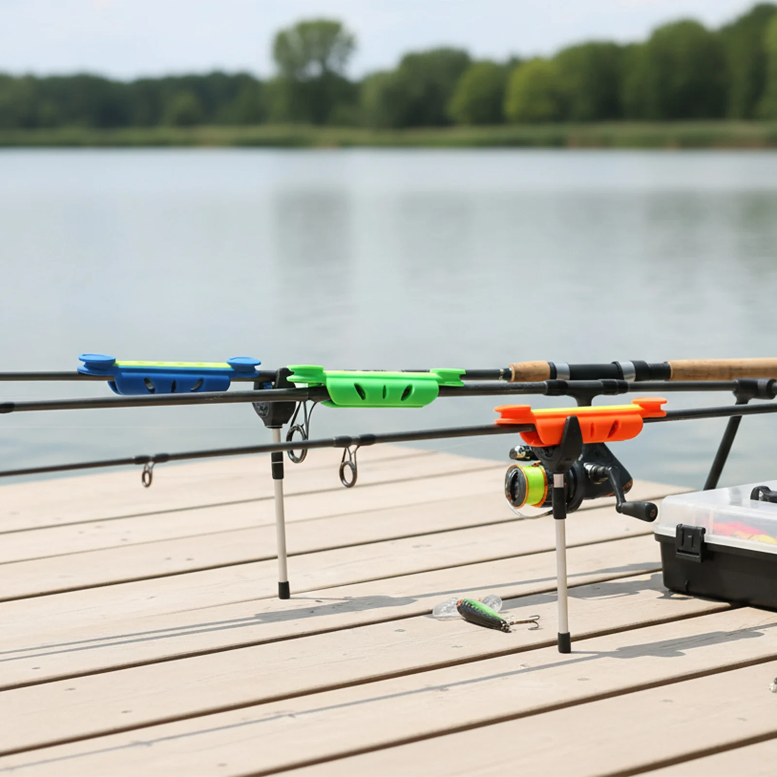 Tabla de bobinado de caña de pescar de 20/25cm, Clip de bobinado de caña de pescar aplicable, accesorios de pesca en hielo para invierno, aparejos de pesca al aire libre
