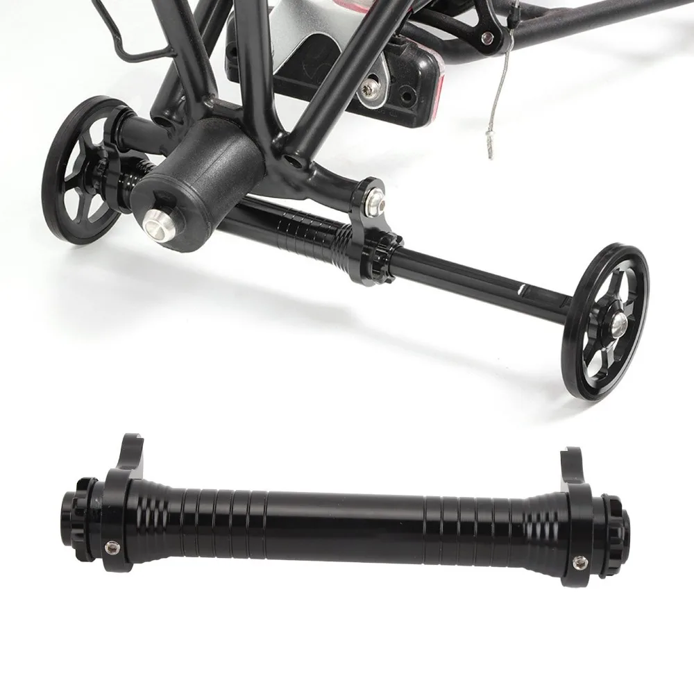 Brompton extensor aluminio porta cañas bici plegable - imagen 4