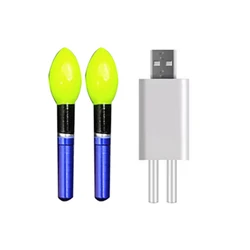 CR322 Luz LED palo para pesca nocturna con baterias recargables