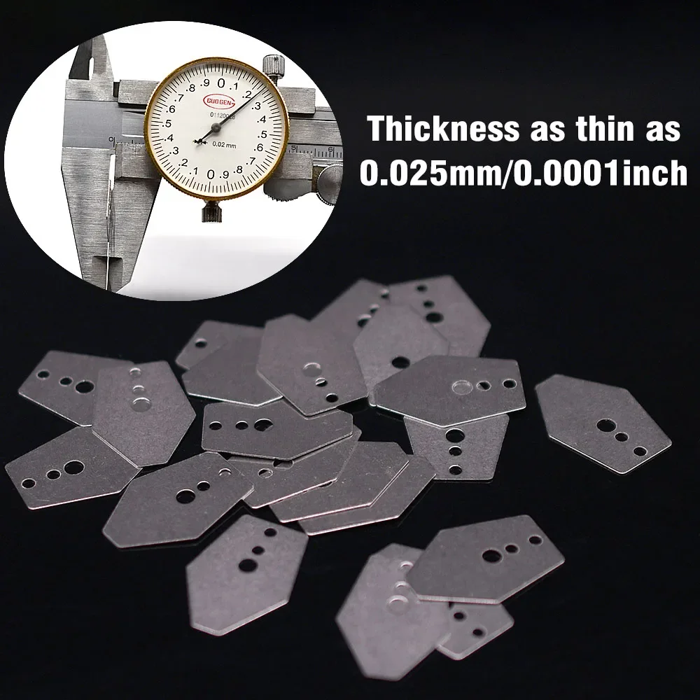 Paquete de 40 cuchillas de bailarina de plantilla de natación estándar DIY, cuchillas giratorias Shakee, hoja de bailarina de plantilla Mag - imagen 4