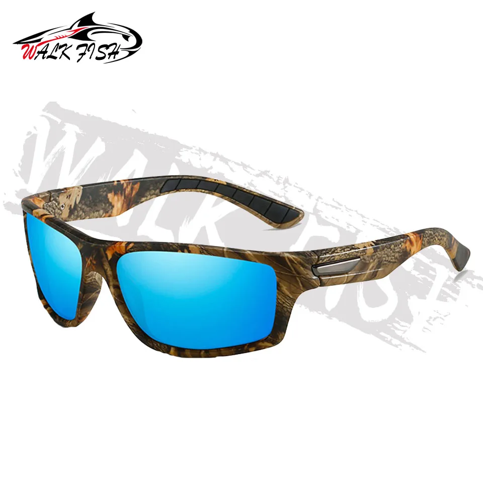 WALK FISH-gafas de sol polarizadas para hombre, lentes de sol clásicas, UV400, para pesca, senderismo y Deportes - imagen 4