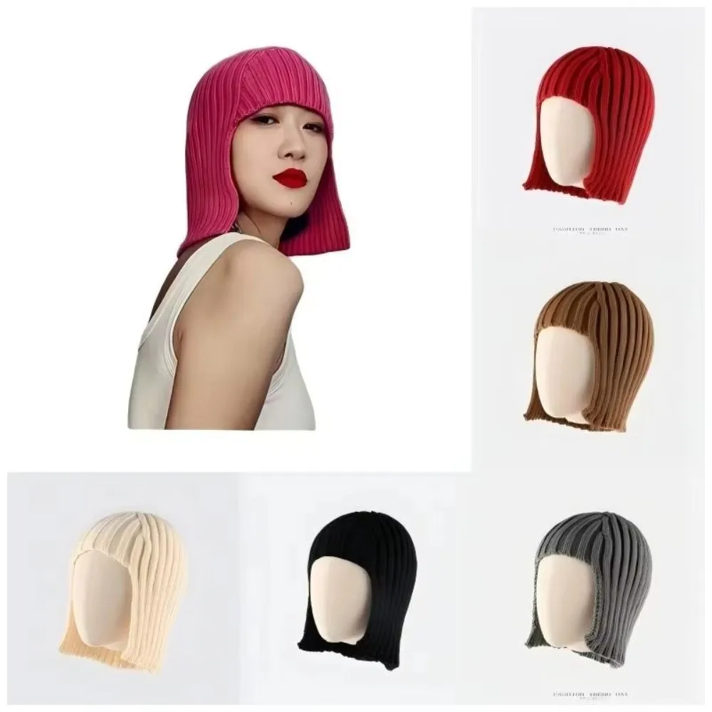 Nuevo Gorro de invierno con protección para los oídos, gorro de punto cálido de Color sólido, gorro - imagen 4