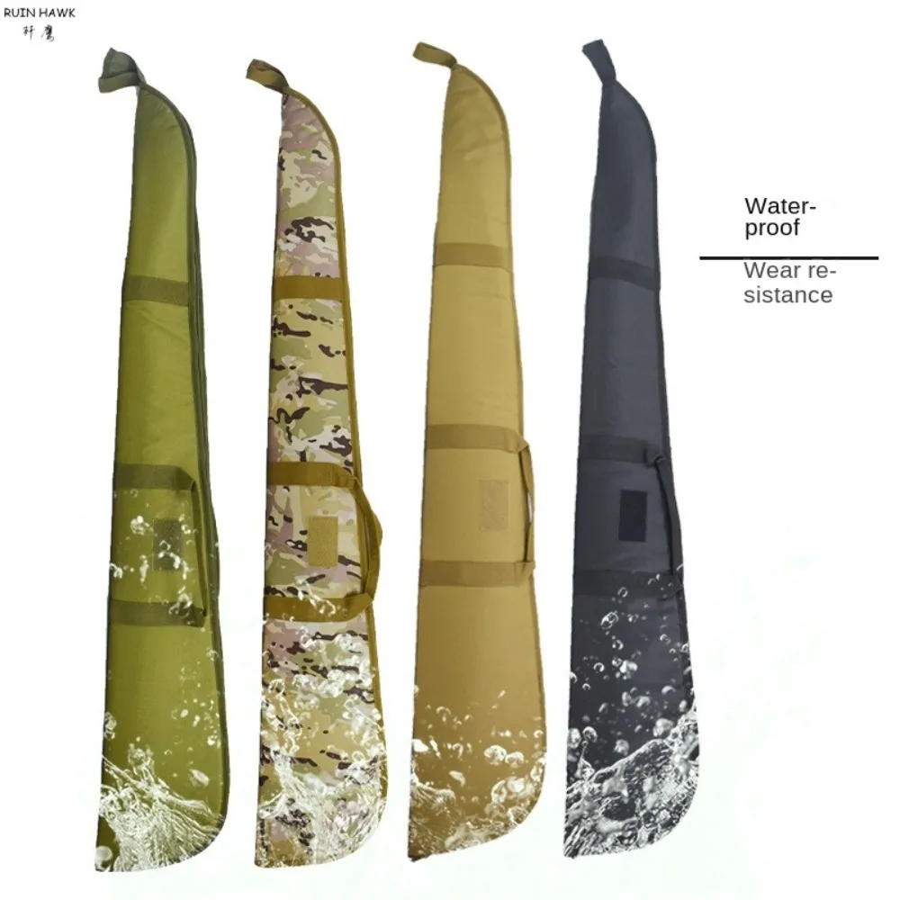 Bolsa de caña de pescar de 128cm, paquete de herramientas de aparejos de pesca plegables portátiles, bolsos de hombro de equipo de pesca de gran capacidad - imagen 4