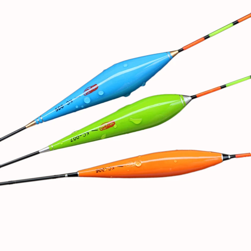 Flotadores de pesca de carpa, Superfina flotabilidad de mano de obra, trajes de agua dulce para todo tipo de peces, Bobbers de pesca, 9 unidades por lote - imagen 2