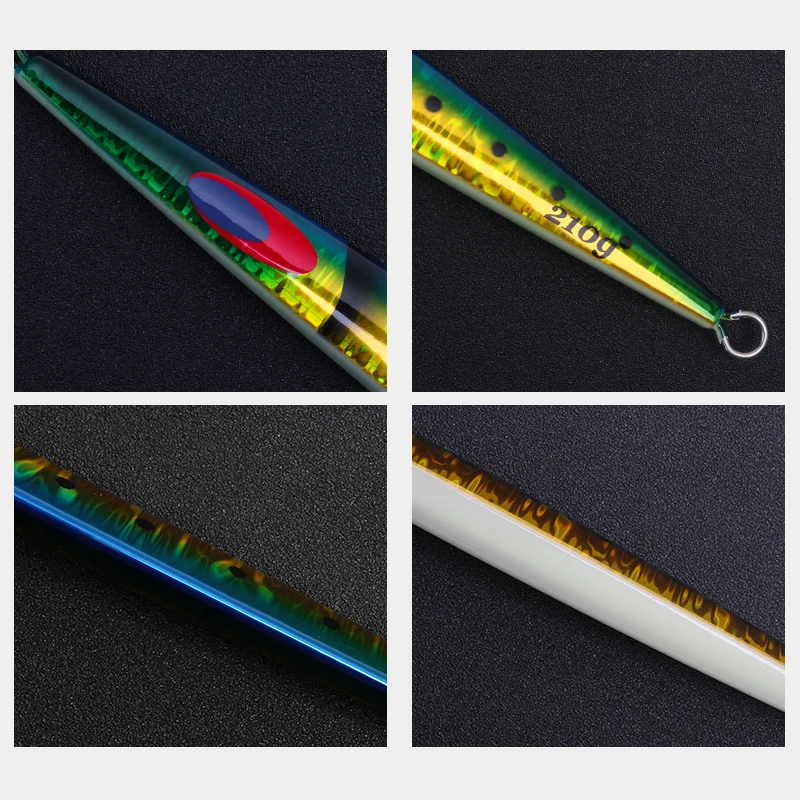 Jig Metálico Wahoo SF26 para Shore Jigging – Señuelo de Lubina - imagen 3