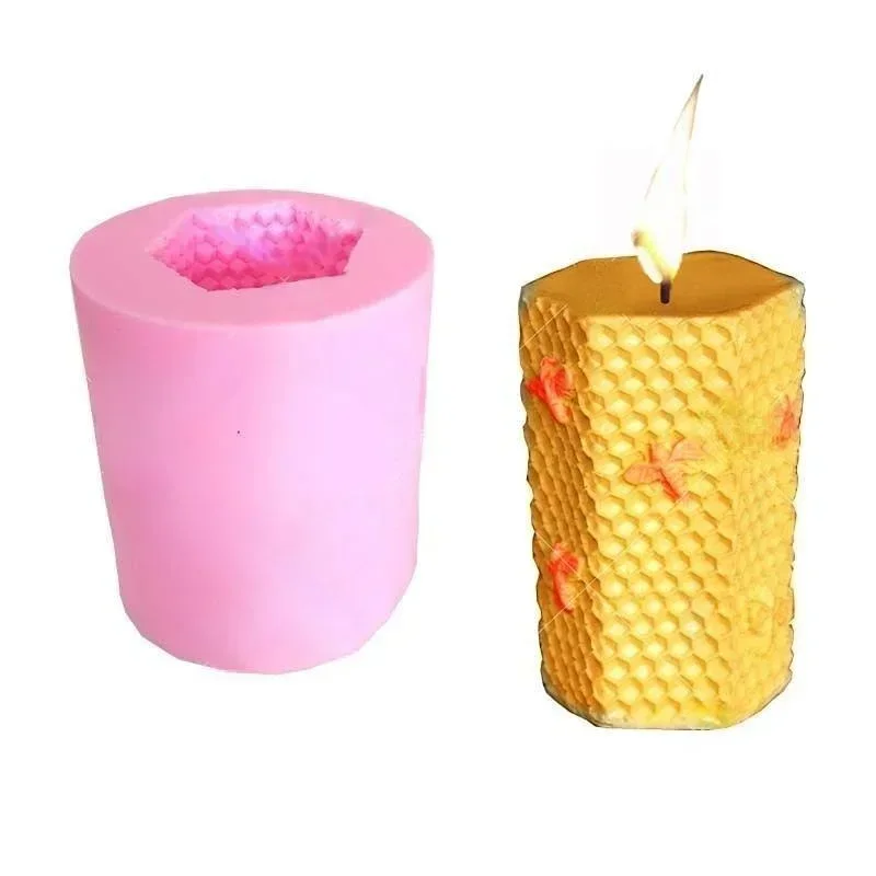 Molde de silicona para señuelos panal de abeja 3D - imagen 5