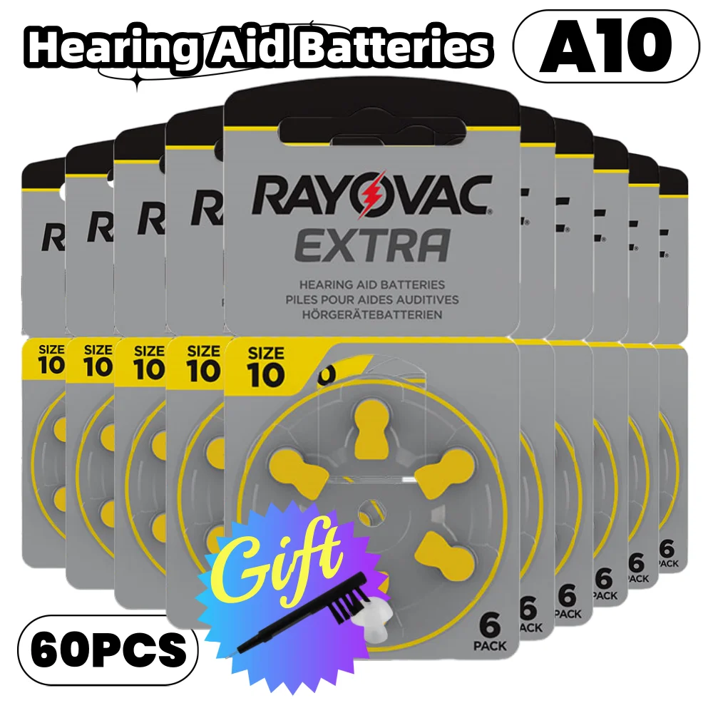 Baterías RAYOVAC PEAK A10 para Audífonos – Zinc-aire Alto Rendimiento - imagen 3