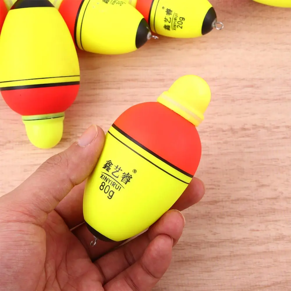 Flotadores de pesca de colores brillantes diseñados para la seguridad y la visibilidad