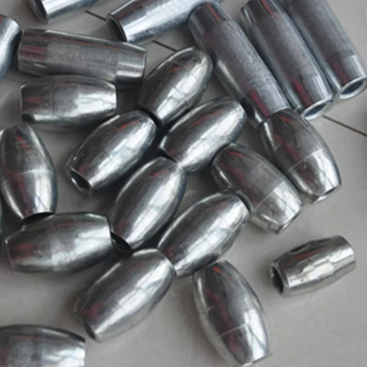 Plomo De hierro galvanizado para red fundida, accesorios De red para arrastre De Pesca, herramienta De red para pescado, equipo De enmalle, Rede De Pesca - imagen 4