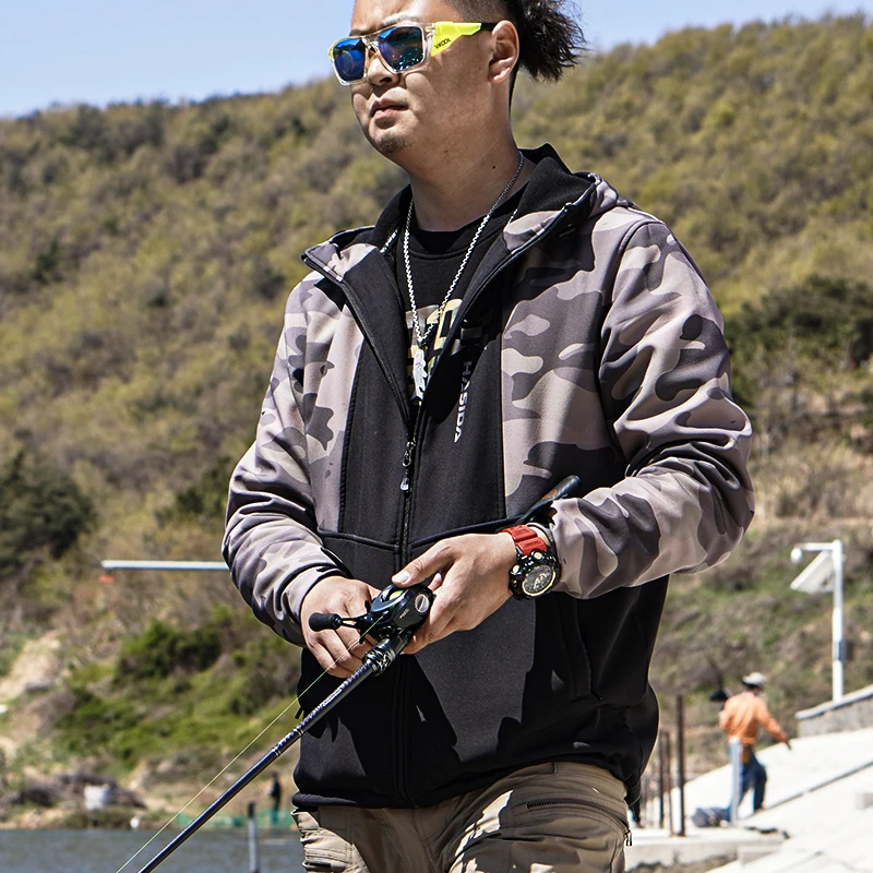Chaqueta impermeable pesca Histar – Anti-UV con cremallera - imagen 5