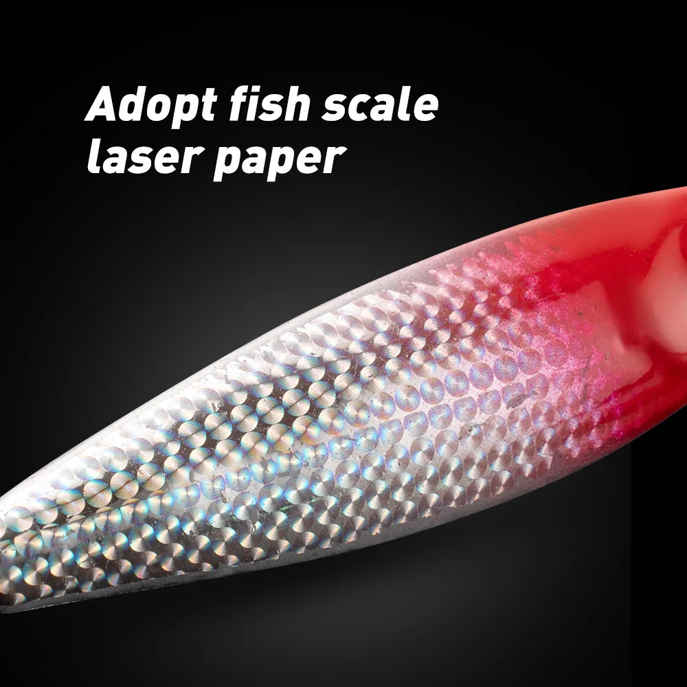 Señuelo de pesca de Metal, cebo duro para arrastre, aparejo de trucha, Jigging, señuelo de agua salada, lubina, 10g, 15g, 20g - imagen 4