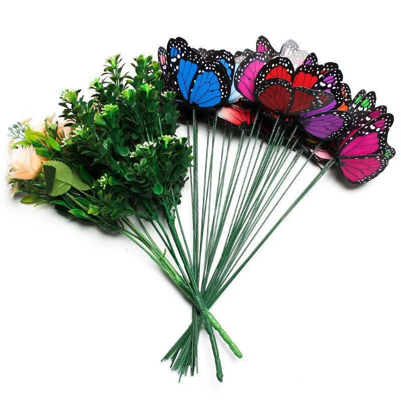 Mariposas 3D impermeables para decoración de jardín, bodas y exteriores - imagen 2