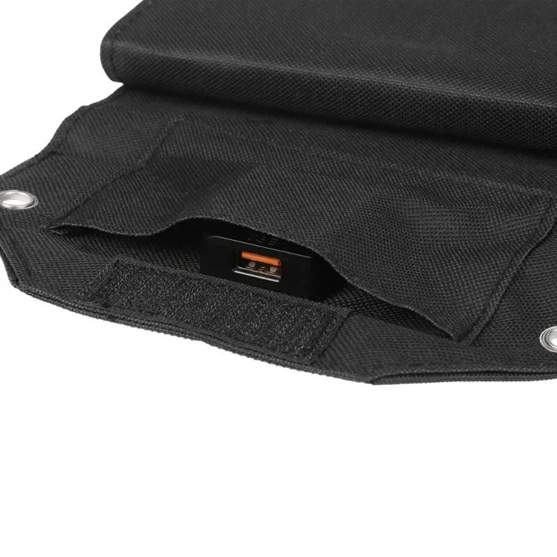 Cargador Solar Plegable Alta Potencia USB para Acampar y Senderismo - imagen 4