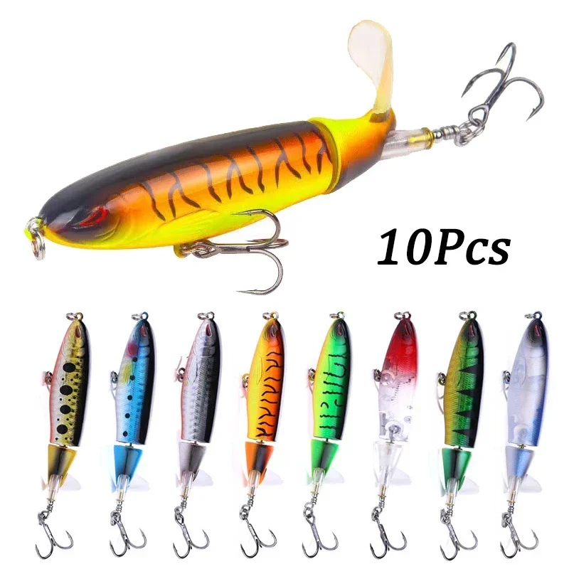 Señuelos Popper Topwater – Cebos duros de superficie