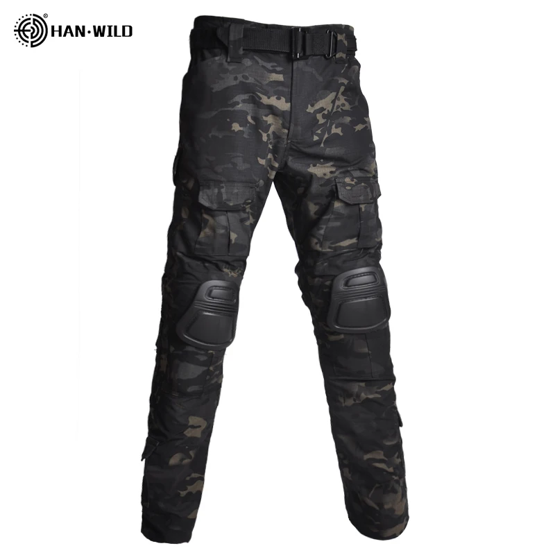 black camo pants