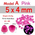 20pc Pink 5X4mm A