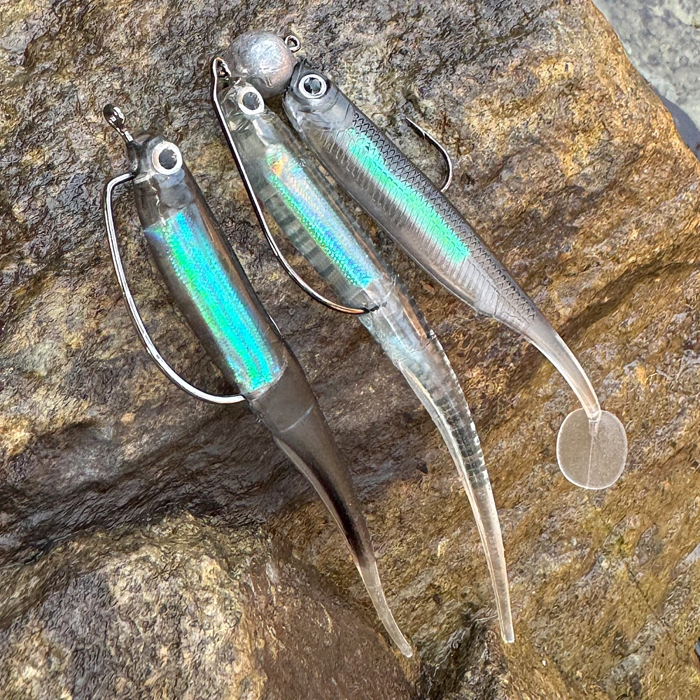 Vinilos paddle tail 3D – señuelos blandos natación para lubina y lucio - imagen 4