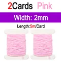 2pcs Pink 2mm