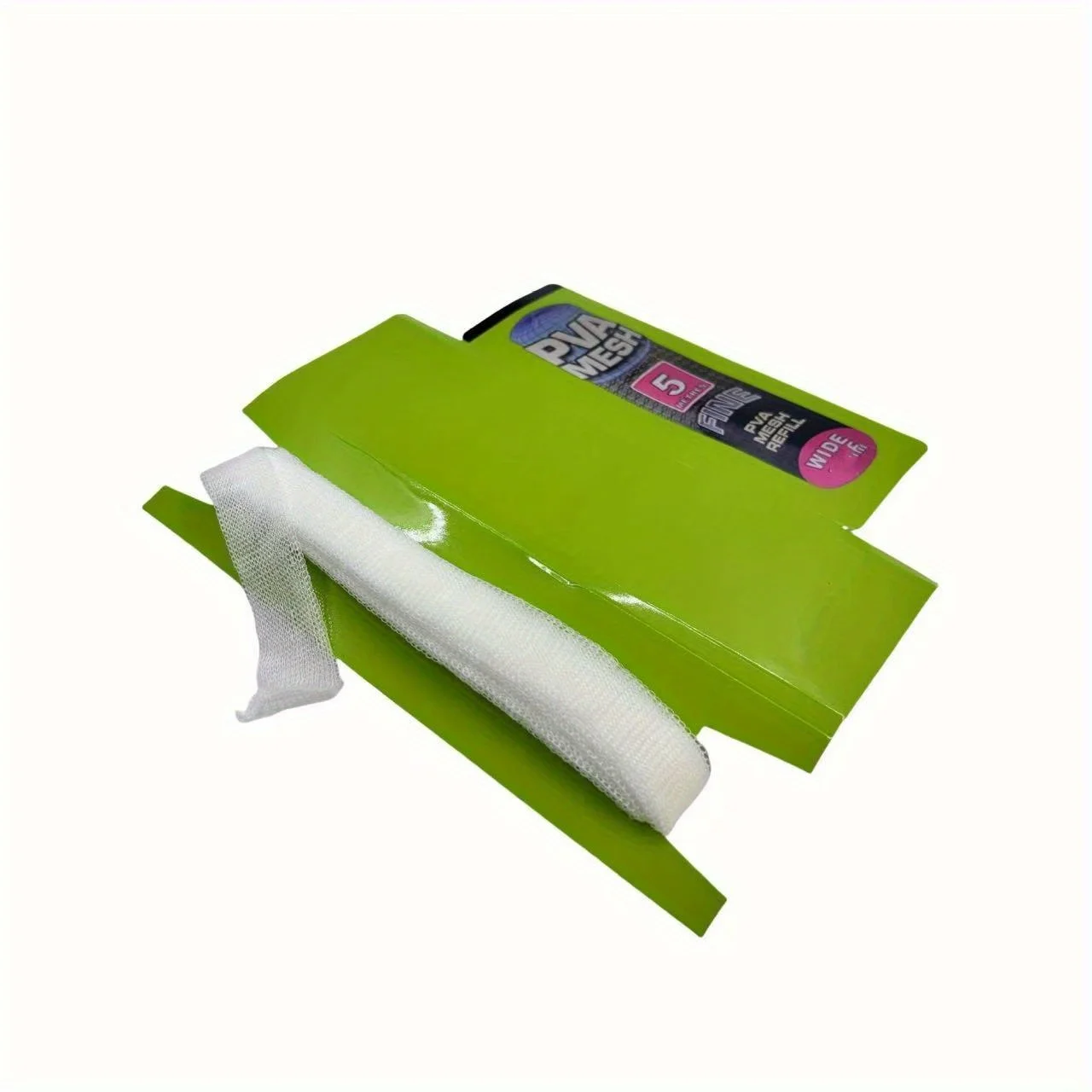 Recambio de malla PVA Soluble de 5M, alimentador de pesca de carpa, Señuelos de Pesca, aparejo de repuesto, gancho, bolsas para envolver cebo, 25mm, 37mm, accesorio de pesca - imagen 3