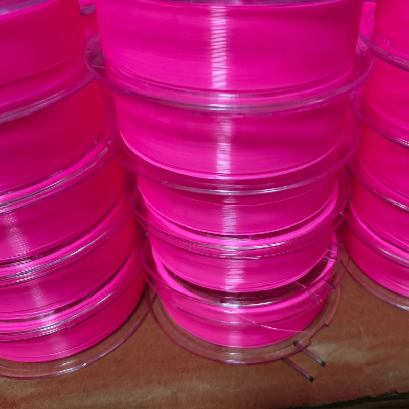 Línea monofilamento nylon rosa semiflotante para rocas y mar - imagen 4