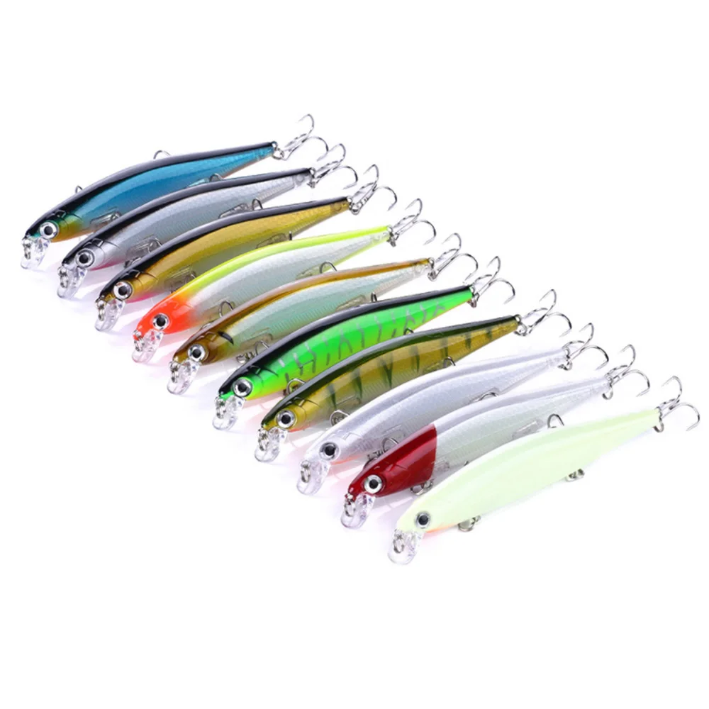 Diversa selección de señuelos de pesca vibrantes para una experiencia de pesca emocionante