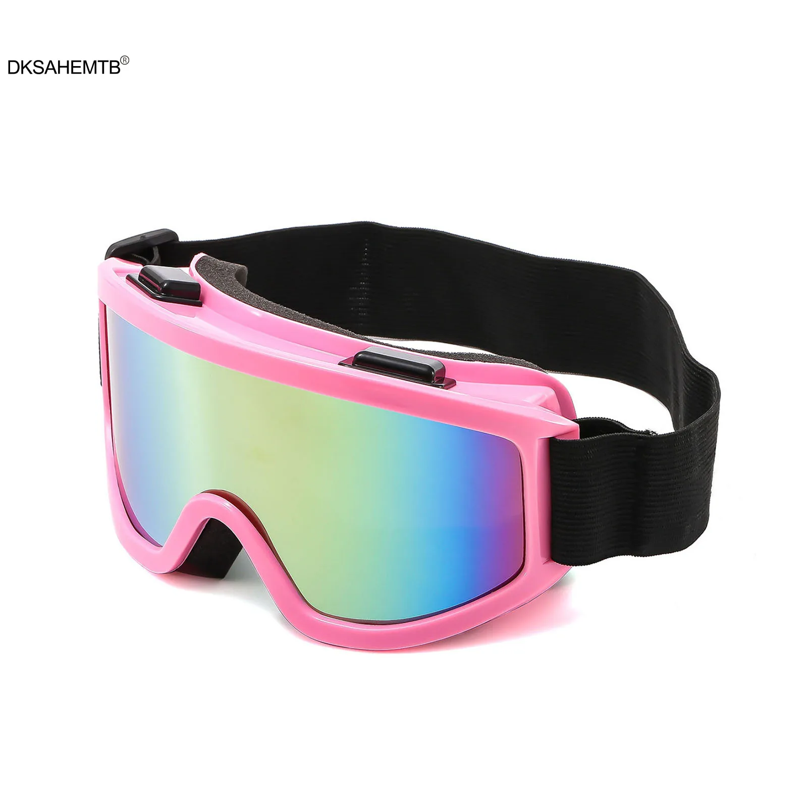 Gafas de esquí a prueba de viento de doble capa, gafas coloridas de moda para motocicleta y bicicleta para hombres y mujeres, equipos de esquí duraderos - imagen 2