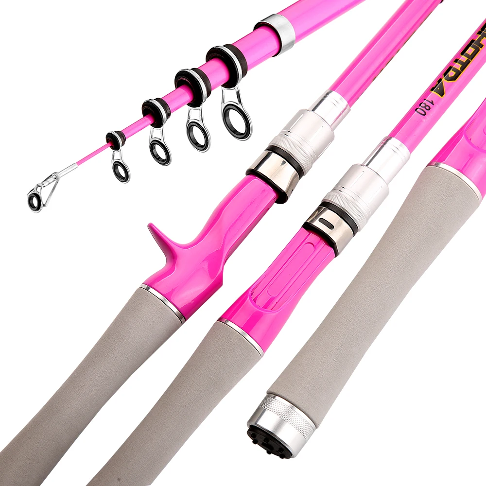 Caña de pescar telescópica portátil, 1,5-2,4 m y carrete Combo 2000 3000 4000, Kit completo con anzuelo de cebo, accesorios de pesca - imagen 4