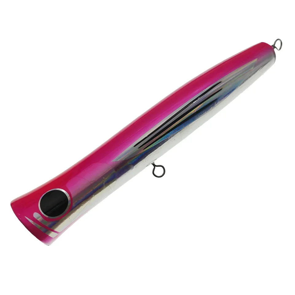 Popper madera 22cm curricán superficie para barco - imagen 3
