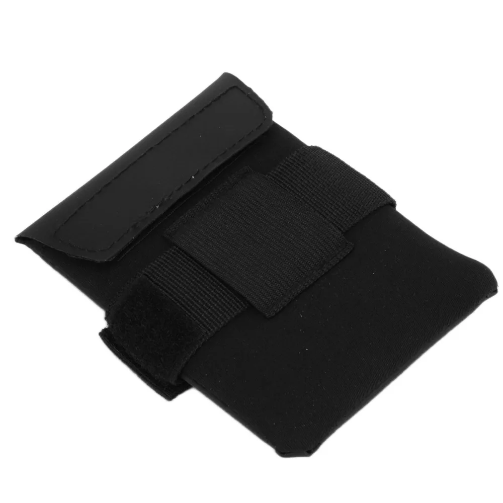 Bolsa de sillín portátil impermeable, ligera, 12x8,5x1,5 cm, bolsa para bicicleta, plegable, debajo del asiento, bicicletas de carretera - imagen 3