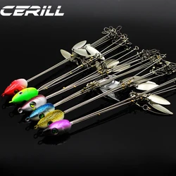 Ceril Señuelo spinner lubina acero brazos