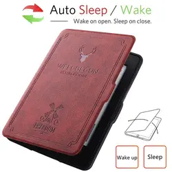 Funda cuero PU Kindle Paperwhite – Encendido automático antigolpes