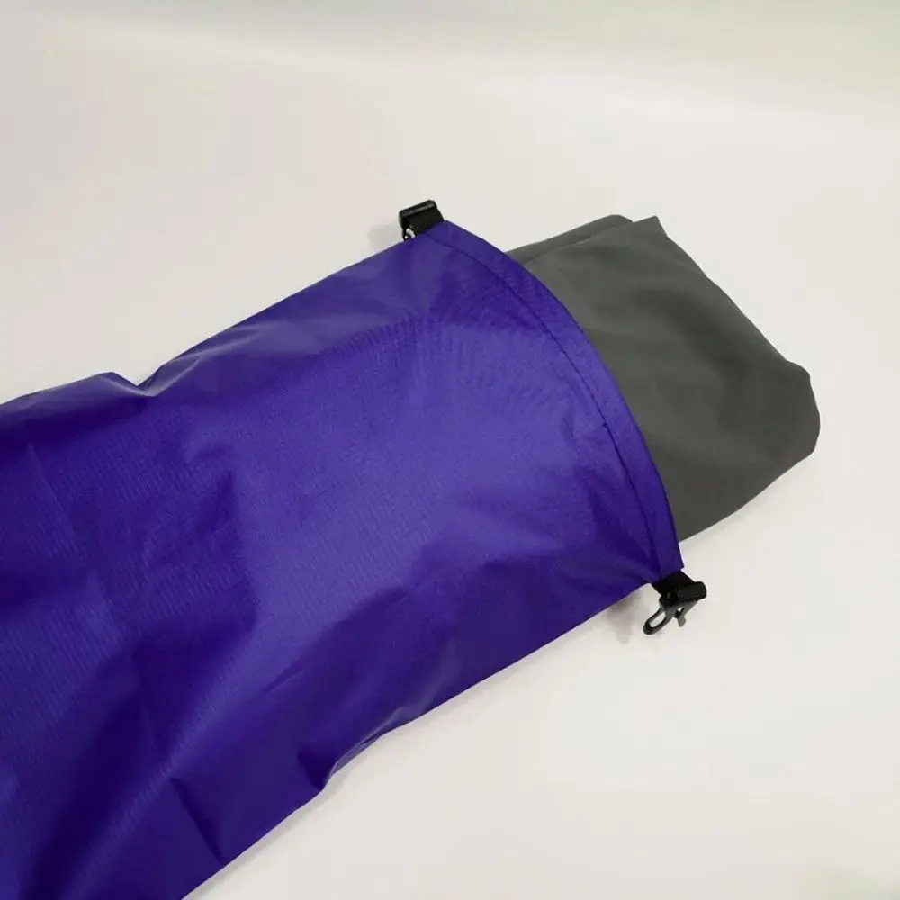 8 unids/set impermeable bolsa seca de gran capacidad con correas para los hombros bolsas de almacenamiento de natación ligero plegable - imagen 4