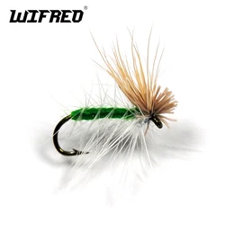 Moscas Caddis Wifreo #10 – Cuerpo verde pelo de alce para trucha