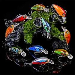 Micro señuelo Minnow flotante hundimiento 47mm para lubina y trucha