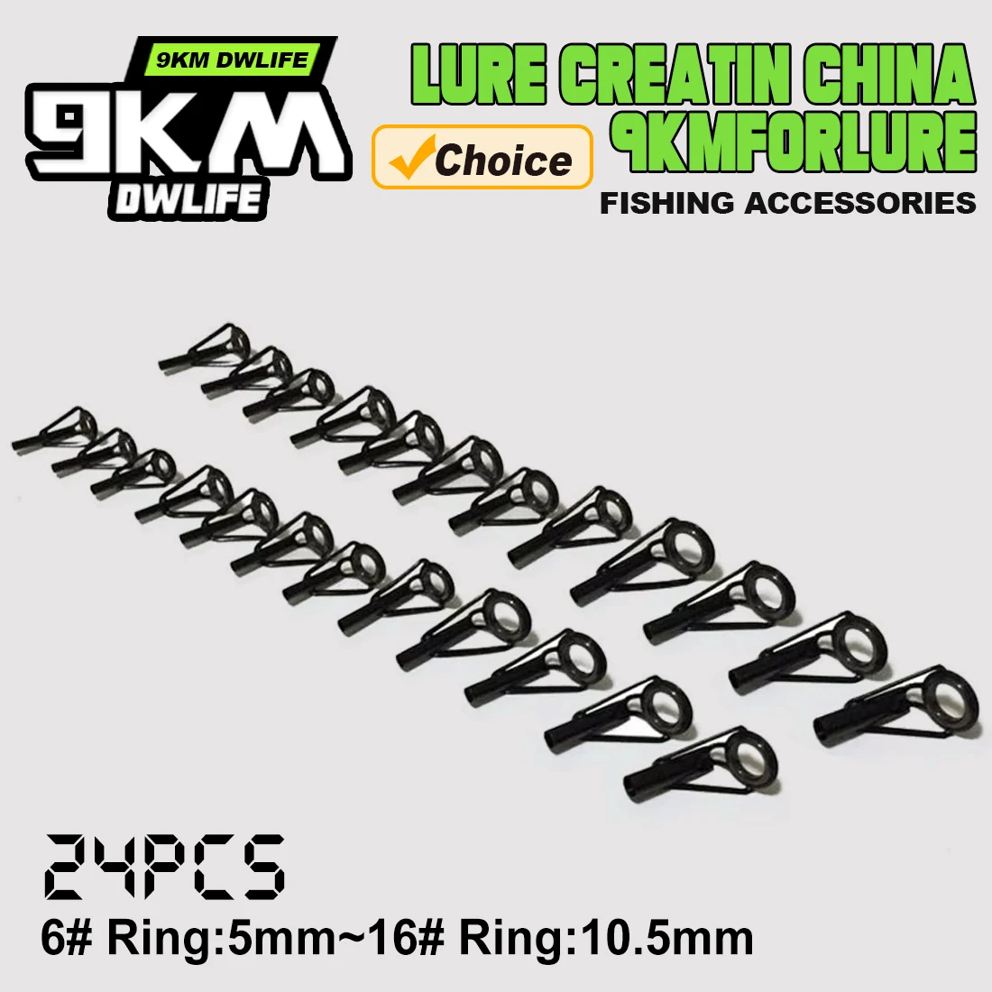 Anillos reparación caña pesca – Acero inoxidable cerámica